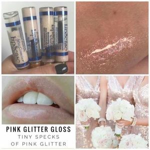 LipSense Pink Glitter Gloss